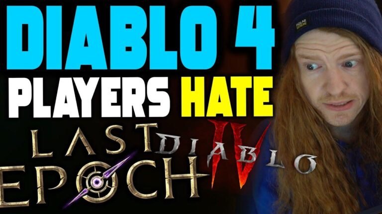 Why Last Epoch Triggers Dislike Among Diablo 4 Players | Response from DM
