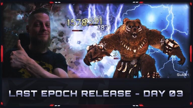 [LAST EPOCH | 1.0] - RAMPAGE AUTOBOMBER DRUID - CONSTRUCTION / JOURNAL JOUR 03 DU CYCLE !