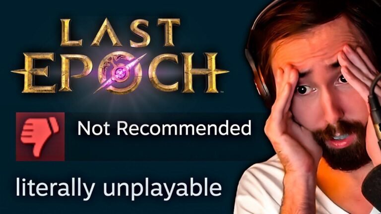 The Current Status of Last Epoch | Asmongold’s Reaction