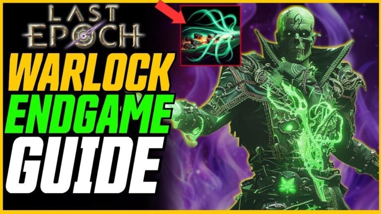 Ultimate Warlock Build Guide for Last Epoch Cycle 1.0 with over 250K DPS Curse! Master the endgame with this powerful Warlock build!