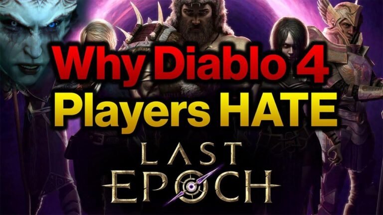 Warum Last Epoch von Diablo 4-Spielern gehasst wird