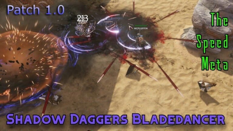 Shadow Daggers Bladedancer Build Guide for Last Epoch 1.0
