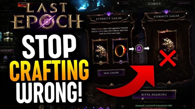 Top 5 Crafting Mistakes to Avoid in Last Epoch! (Helpful Tips & Tricks Guide)