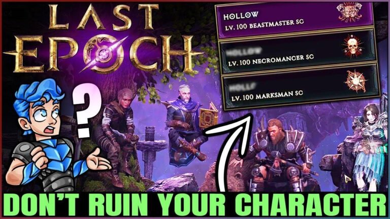 The Ultimate Beginner’s Guide to Last Epoch – 24 Essential Tips & Everything You Need to Know to Level Up Quickly!
