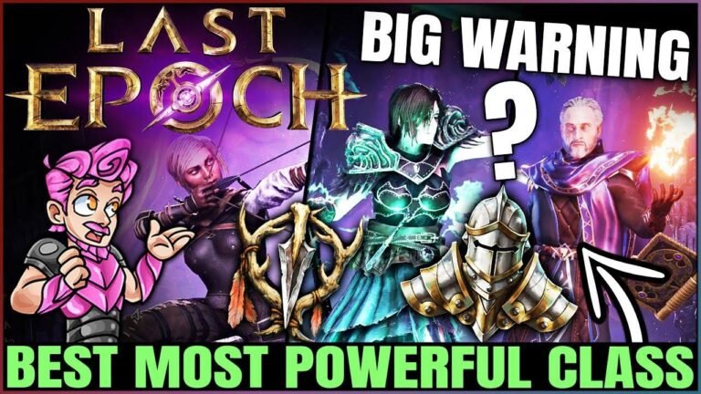 Discover the Best Class and Mastery for You in Last Epoch! All Masteries Ranked and Explained – Don’t Make This Mistake!