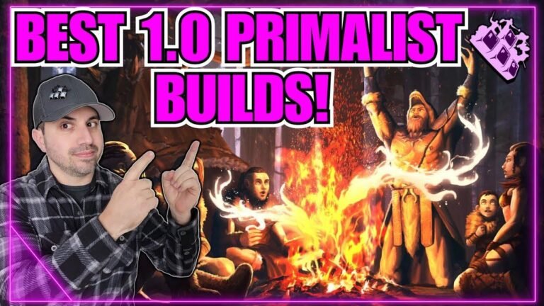 Check out our top 1.0 Primalist build recommendations at Last Epoch! Ready for some bug and bear action? Let’s go!