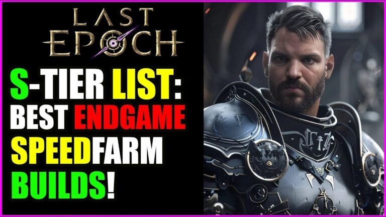 Entdecke die neuesten Last Epoch Build-Tipps und Neuigkeiten! Finde die besten S-Tier Endgame-Farming-Builds für Geschwindigkeit und Effizienz. Erhalten Sie wertvolle Tipps und Tricks in deutscher Sprache.