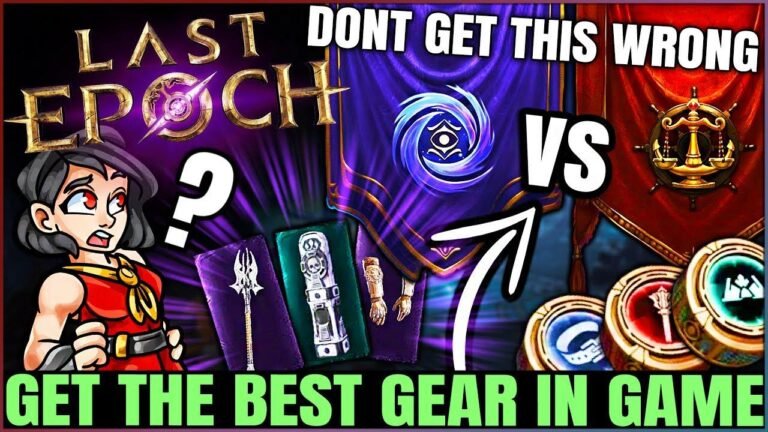Comparing Last Epoch’s Circle of Fortune with Merchants Build for Easy OP Gear – A Guide to Item Faction and Prophecies!