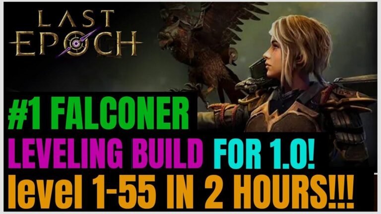 Neues Build für Leveling von 1 bis 55: Schnellster Auto-Dive-Falke in Last Epoch 1.0!