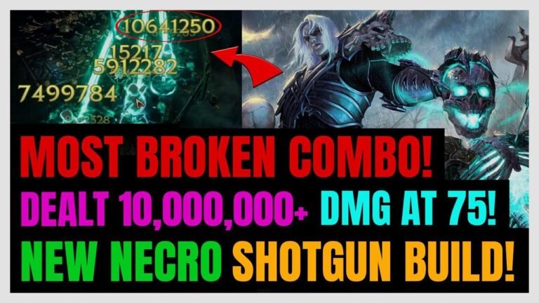 Optimal Wraith Lord Necro Combo & Setup for Maximum Impact! Annihilate foes in a single shot! Corruption levels 500-1000 prepped for devastating power!