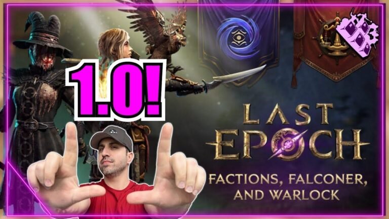 Warlocks, falconers, and factions are at the core of Last Epoch’s 1.0 update hype. Day 4 is all about the heart and soul of the game!