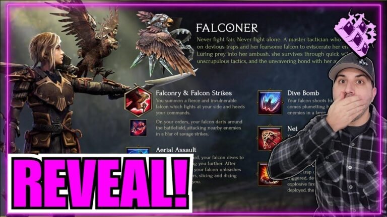 *WARNING* Last Epoch FALCONER REVEAL!! Introducing 5 New Skills! Get Ready for the Excitement!
