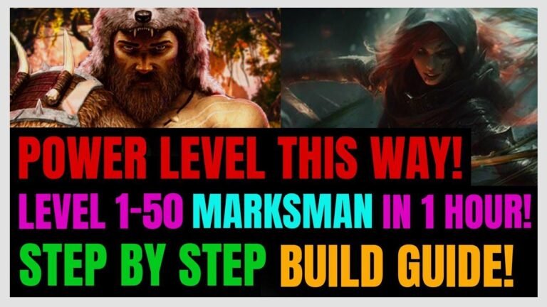Ultimate Lightning ZEUS Build Guide for Top-Tier Marksman in Last Epoch 1.0 – Perfect for Leveling!
