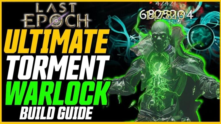 Ultimativer Hexenmeister Endgame Guide mit 6M+ DPS (500+ Verderbnis) für Last Epoch Torment Hexenmeister