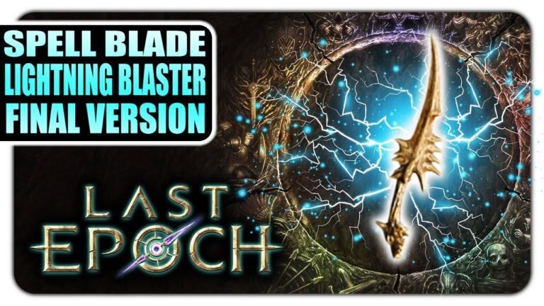 Sicher, hier ist die überarbeitete Version: "Finale Version von On-Hit Lightning Spellblade - Build Guide für Last Epoch 1.0