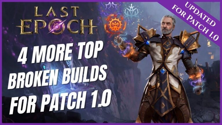 Dernière mise à jour : découvrez 4 nouvelles constructions brisées dans le patch 1.0