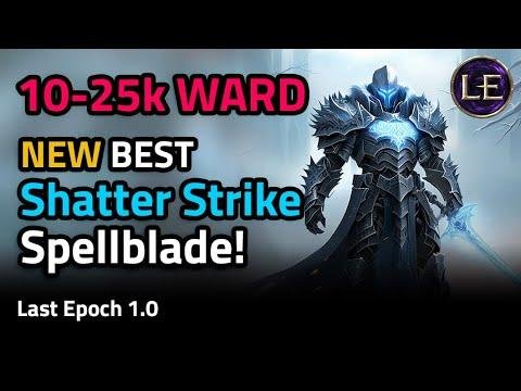 Nouveau guide pour créer le build ultime de la Lame à sortilèges de la Dernière Époque avec 1 000 stacks de gel et 10-25k de Ward ! Libérez la puissance de la nouvelle version améliorée de Frappe de brisement. #Gaming #LastEpoch #BuildGuide