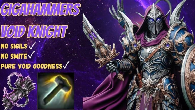 Void Knight Build Dominating the Game | GIGAHAMMERS Dots Build | Last Epoch 1.0 Guide