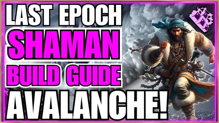 Check out this guide for an unstoppable Endless Run Avalancher build in Last Epoch! Cold damage galore and lightning-fast clears await you!