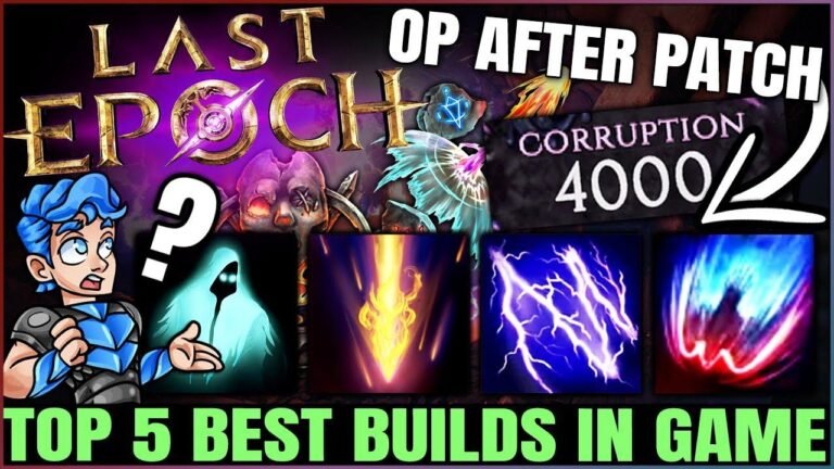 Entdecke 5 neue Top-Builds und Masteries in Last Epoch mit 4000+ Korruption. Holen Sie sich die neuesten Mastery Class Build Ranking jetzt!