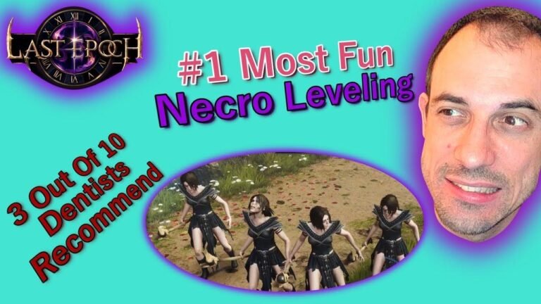 Best Leveling Experience with 4x Necro Memes in Last Epoch 1.0