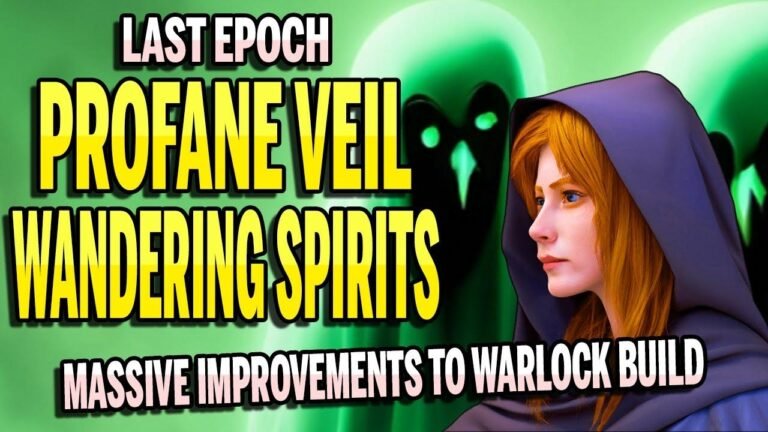 Découvrez la dernière mise à jour de la construction du Warlock Poison dans Last Epoch - à voir absolument !