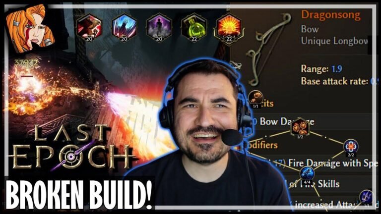 Das Last Epoch Build mit dem Dragonsong Falconer ist lächerlich mächtig und muss repariert werden!