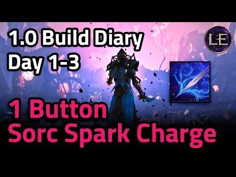 Button Sorcerer’s Spark Charge Build Journal – Days 1-3 – Last Epoch [Patch 1.0]