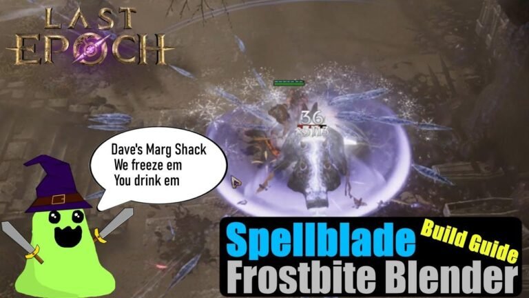 Sure, here’s the rewritten text:

“Frostbite Blender Spellblade Setup Guide for Last Epoch