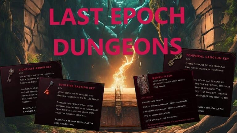 Ultimate guide for navigating Last Epoch dungeons!