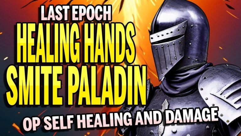 Découvrez notre dernier guide pour un puissant build de paladin Healing Hands et Smite dans Last Epoch ! Exploitez le potentiel de ce nouveau build et dominez vos ennemis avec aisance.