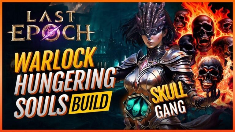 Get ready for some fiery action with the Hungering Souls Warlock! This build guide covers an effective Ignite stacking DoT setup for version 1.0 of Last Epoch.