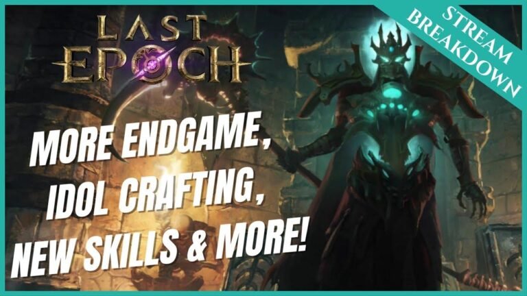 Recap of Diablo 4 Drama, Idol Crafting, New Skills, and More from the Developer Stream | Last Epoch