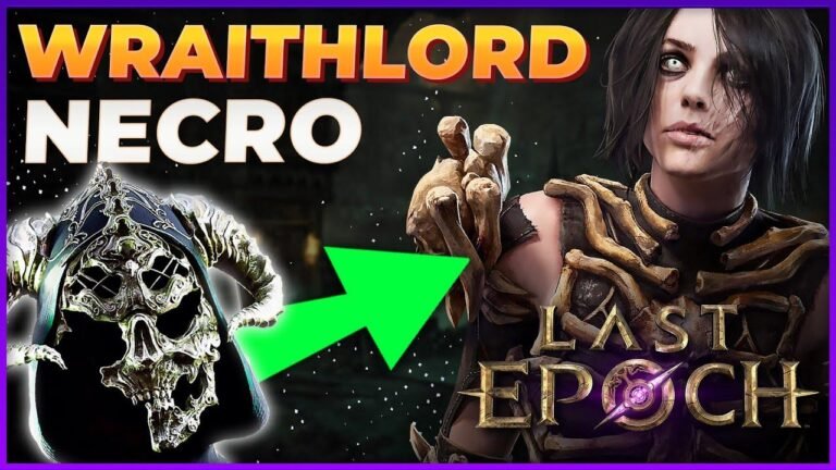 The most powerful Necromancer: Wraithlord build in Last Epoch 1.0.