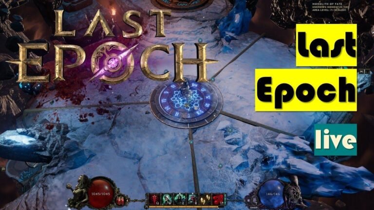 [Live : Last Epoch] Monolithe renforcé et Nécromancien niveau 96+.