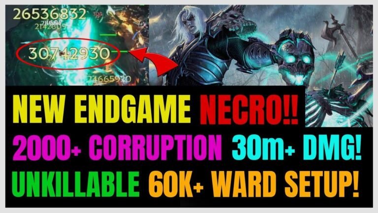 Discover the Ultimate Necromancer Build for Endgame in Last Epoch! Unlock the Power of 30M Nuke Combo!