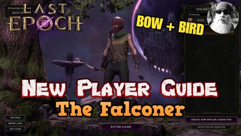 Last Epoch Newbie’s Guide to Mastering the Falconer Class