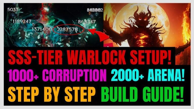 Ultimate Warlock Build: High Corruption & Arena Update | Last Epoch 1.0