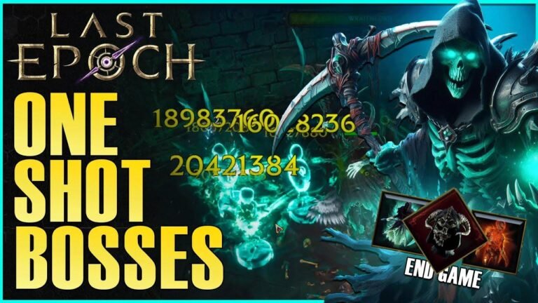 300+ Corruption Boss Killer Last Epoch Build Guide: Insanely Powerful End Game Wraithlord/Summon!