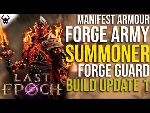 Boost Your Defense with Armour Stacking Summoner in Last Epoch 1.0! Unleash the Power of Manifest Armour + Forge Strike Forge Guard Build in Part 1!