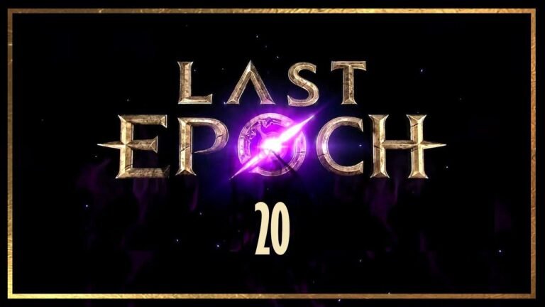 Découvrez la conclusion épique : Last Epoch | Part 20 !