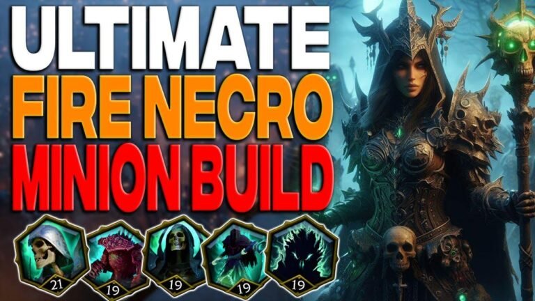 FIRE MINION Necromancer: The Ultimate Endgame Acolyte Build in Last Epoch