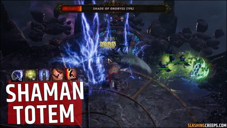 Écrasez vos ennemis avec le chaman Totem de fin de partie dans Last Epoch 1.0