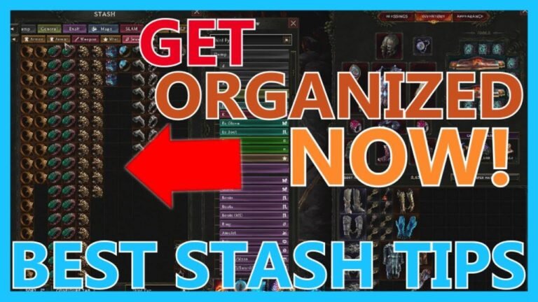 Stash Organization Tips for Last Epoch 1.0 End Game Survival